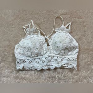 Wishlist White Adella Style Bralette M